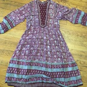Vintage Indian Gauze Dress